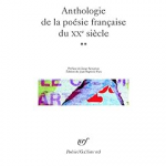 Anthologie de la poésie française du XXe siècle vignette