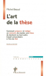 L'art de la thèse vignette
