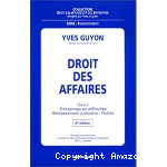 Droit des affaires vignette
