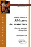 Cours et exercices de résistance des matériaux vignette