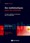 mathématiques pour les sciences vignette