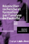 Réconcilier recherche et formation par l'analyse de l'activité vignette