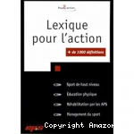 Lexique pour l'action vignette