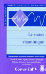 Le statut vitaminique vignette