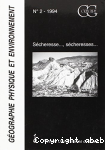 Géographie physique et environnement n°2-1994 vignette